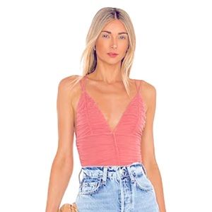 x REVOLVE Kimberly Bodysuit in Mauve